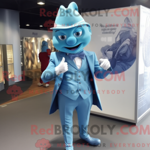 Postava maskota Sky Blue...