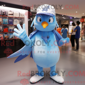 Disfraz de mascota Sky Blue...