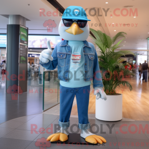 Sky Blue Albatross mascotte...