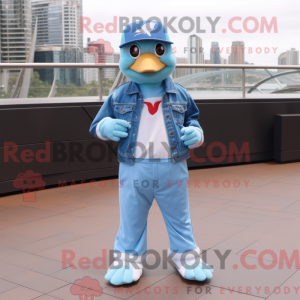 Maskotka Sky Blue Albatross...