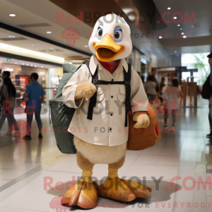 Postava maskota Tan Geese...