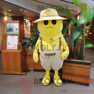 Lemon Yellow Melon mascot...