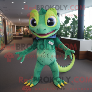 Costume mascotte de Geckos...