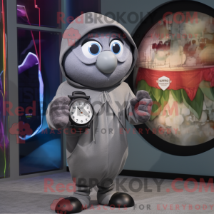 Disfraz de mascota Grey...