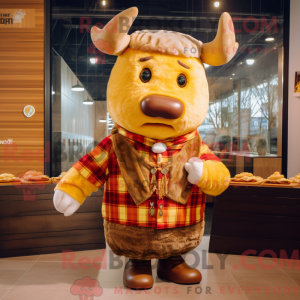 Personaggio mascotte Gold...