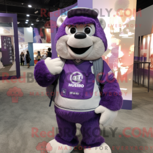 Purple Alliance maskot...