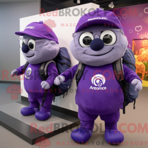 Maskotka Purple Alliance...
