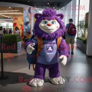 Purple Alliance maskot...