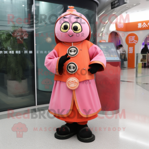 Rosa mandarin maskot...