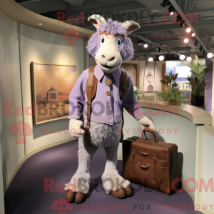 Lawenda geit maskot drakt...