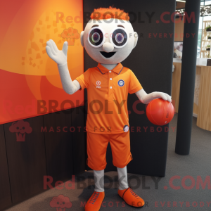 Orange Juggle maskot...