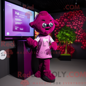 Máscara Magenta Grape com...