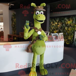 Máscara de girafa...