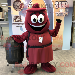 Postava maskota Maroon...
