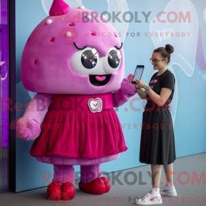 Postava maskota Magenta...