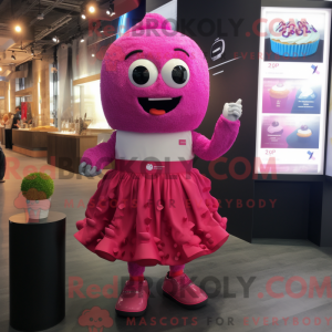 Disfraz de mascota Magenta...