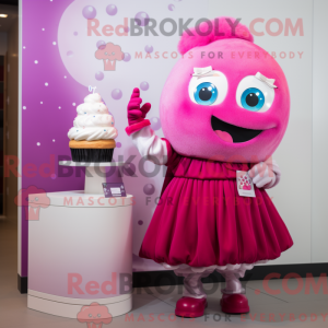Postava maskota Magenta...