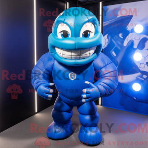 Disfraz de mascota de casco...