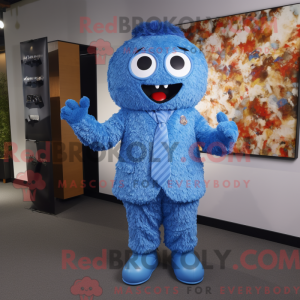 Blue Fried Rice mascot...