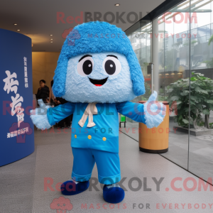 Blue Fried Rice maskot...