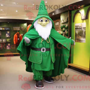 Forest Green Wizard máscara...
