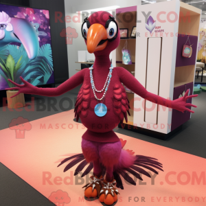 Disfraz de mascota Flamenco...