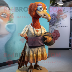 Rust Dodo Bird mascotte...