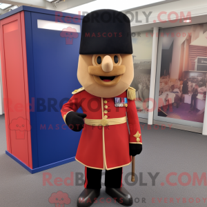 Solbrun britisk Royal Guard...