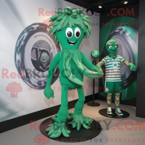 Forest Green Medusa mascot...