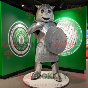 Figura de máscara de escudo...