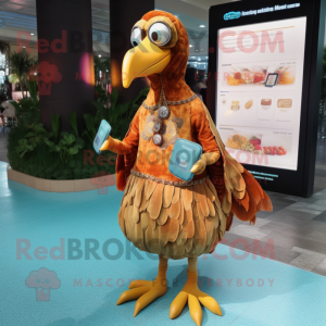 Rust Dodo Bird mascotte...