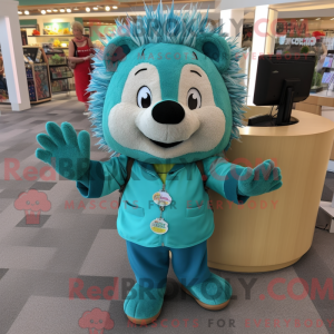 Personaggio mascotte riccio...