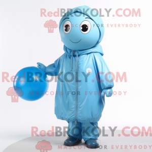 Postava maskota Sky Blue...