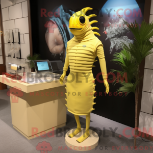 Figura de máscara trilobitt...