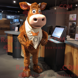 Rust Guernsey Cow...