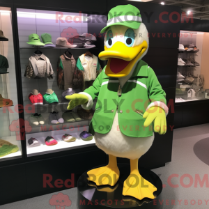 Costume de mascotte d oies...