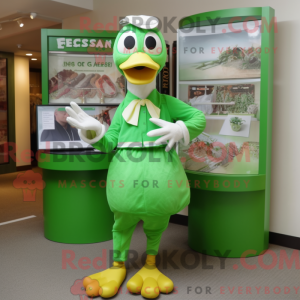Costume de mascotte d oies...