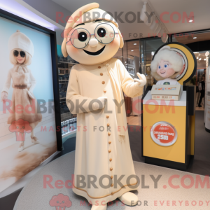 Champagne maskot drakt...