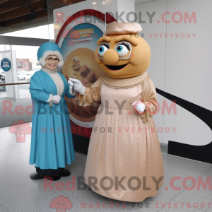Champagne maskot kostume...