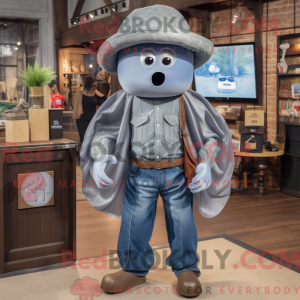 Gray Jellyfish mascot...