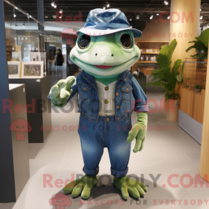 Disfraz de mascota rana...