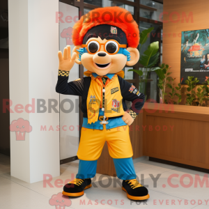 Costume mascotte de roi...