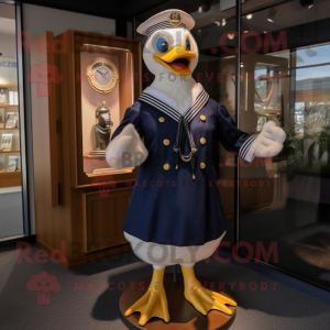 Navy Goose Maskottchen...