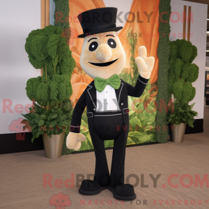 Tan Spinach mascot costume...