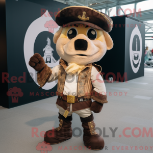 Cream Pirate maskot...