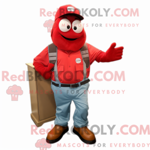Personaggio mascotte Red...