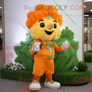 Orange Cauliflower mascot...