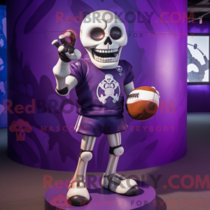 Disfraz de mascota Purple...