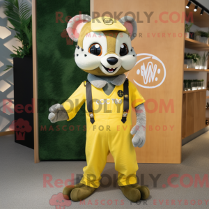 Citrongul Civet maskot...