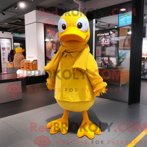 Máscara de Pato Amarelo com...